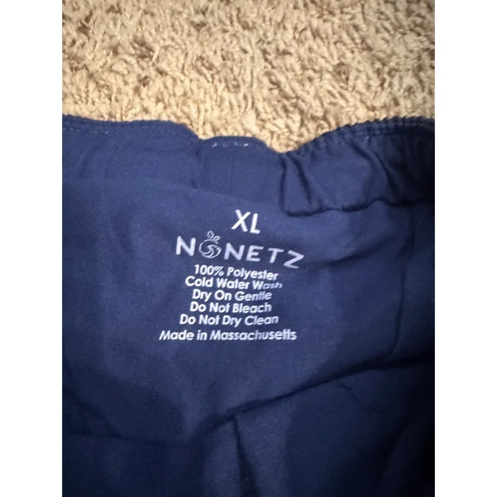 NoNetz Swim Trunks Youth XL Red Navy Board Shorts Anti Chafe Lined UPF 50